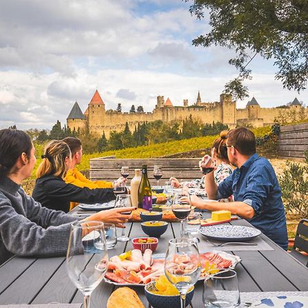 L'Ecrin De La Cite, Coeur De Vignes - Vivez Une Experience Inoubliable ! Carcassonne Exteriér fotografie